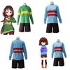 Высококачественный костюм Фриск и Чары из Undertale с дышащим спандексом