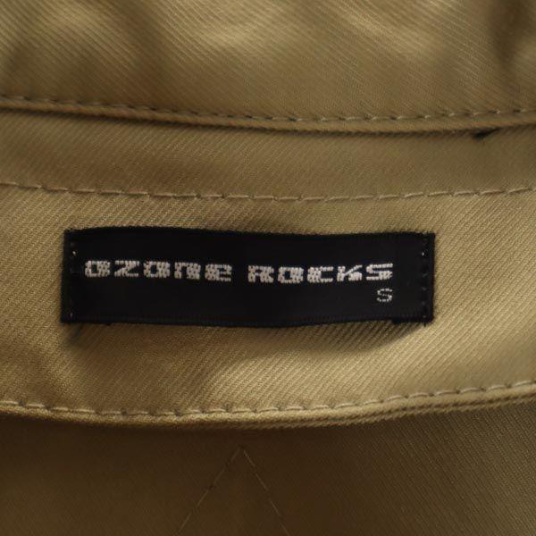 OZONE ROCKS тренч S бежевый сделано в Японии Женский Б/У