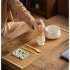 4/5/7PCS Japanese Coarse Pottery Matcha Set Safe Bamboo Whisk Teaspoon Tea Sets Indoor Beverage Shop Tea-making Tools Accessorie