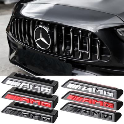 1 шт. 3D ABS Значок AMG Наклейка на решетку радиатора автомобиля Для Mercedes Benz AMG W210 W108 W204 W205 W203 W211 W212 W124 CLK CLS GLA