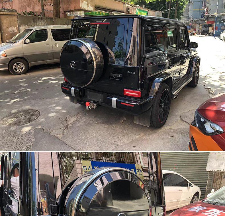 Совместимо с Mercedes-Benz G-Class (G500, G350, G63, W463) модификация заднего фаркопа, включая нелицензированные буксировочные крюки.
