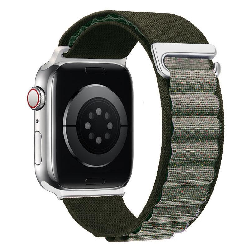 Альпийская петля Ремешок Для apple watch Ultra 2 ремешок 49мм 44мм 40мм 45мм 41мм 46мм 45 мм браслет correa iWatch series 9 8 7 6 3 se 10