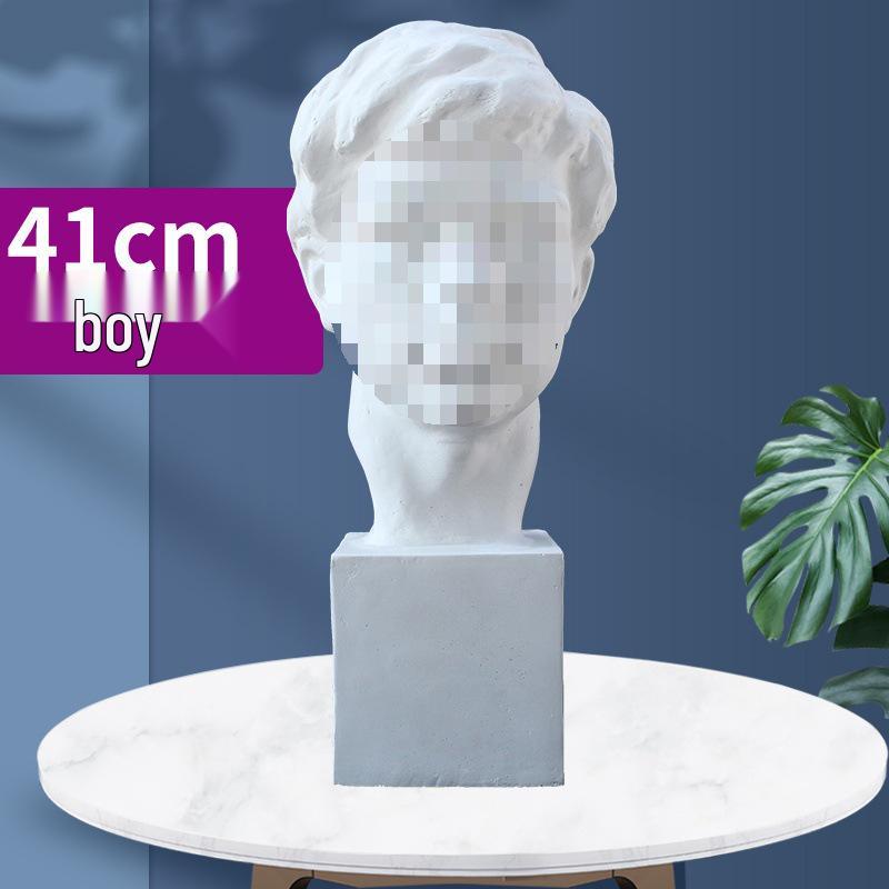 Набор геометрических скульптур из гипса для искусства и фотографии