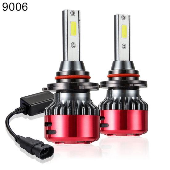 2Pcs Waterproof High Brightness LED Car Light Bulb Automobile Headlights Lamp