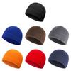 Winter Polar Fleece Beanie Hat Warm Slouchy Running Cycling Cap Soft Windproof Fleece Sports Hat for Men Women