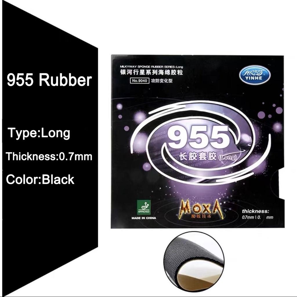 YINHE 955 Pimples Long Rubber Defensive Control Original Galaxy Pips Long Table Tennis Rubber Ping Pong Sponge Rubber