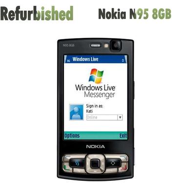 Восстановленный оригинальный мобильный телефон Nokia N95 8GB