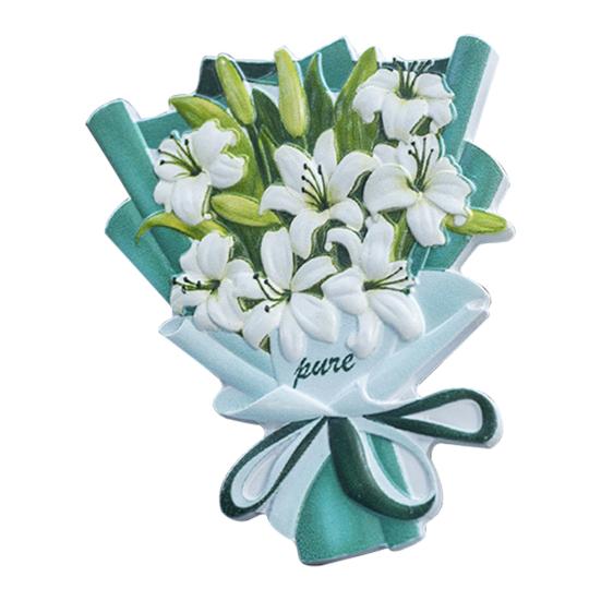 Car Air Freshener Flower Bouquet Exquisite Workmanship Various Scents Delicate Decoration Eco-friendly Interior Air Freshener Vent Clip