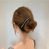 Elegent Headwear Teeth Hair Clip Pearl Hair Combs Sequins Hair Bun Maker Hairpins Headpieces