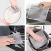 FUYUERO Metal Wire Dish Cloths, Reversible Kitchen Cloths, Newly Upgraded Towels, Scratch-Resistant, Multipurpose, Double-Layered, Can be Used Wet or