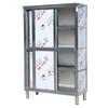 Thickened Stainless Steel Commercial Kitchen Storage Cabinet