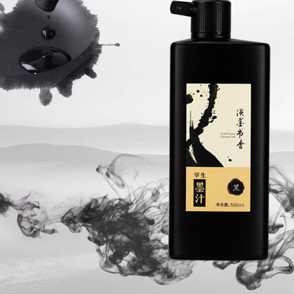 Чернила для каллиграфии Professional предотвращают блокировку черных чернил для начинающих художников-практиков 50