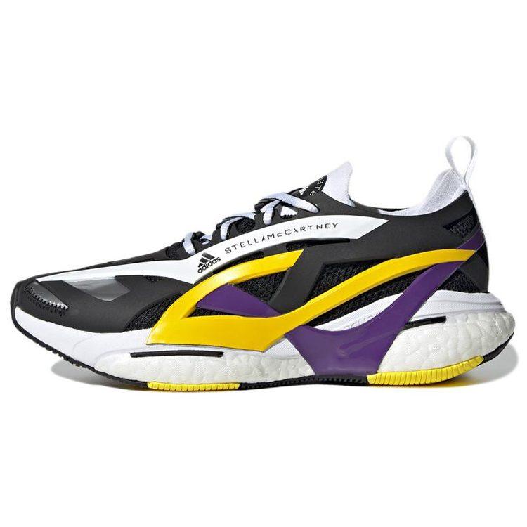 Solar Glide Stella McCartney x Solar Glide Wmns Adidas 'Черный Фиолетовый Желтый' Женские GX9858