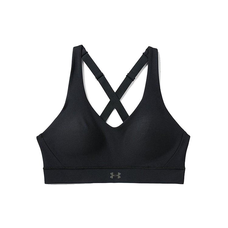 Under Armour UA Vanish Mid Bra Women Underwear Black 1311811-001