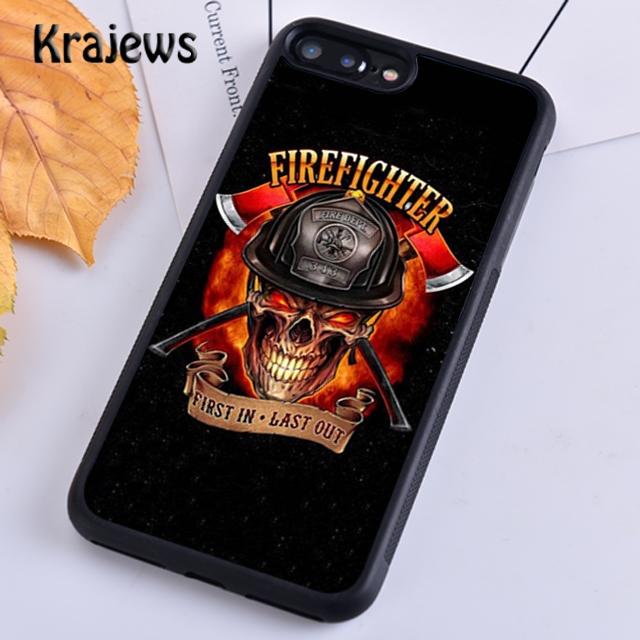 Чехол для телефона Krajews пожарно-спасательной службы для iPhone 14 5 6s 7 8 plus X XR XS 11 12 13 pro max Samsung Galaxy S21 S22ultra