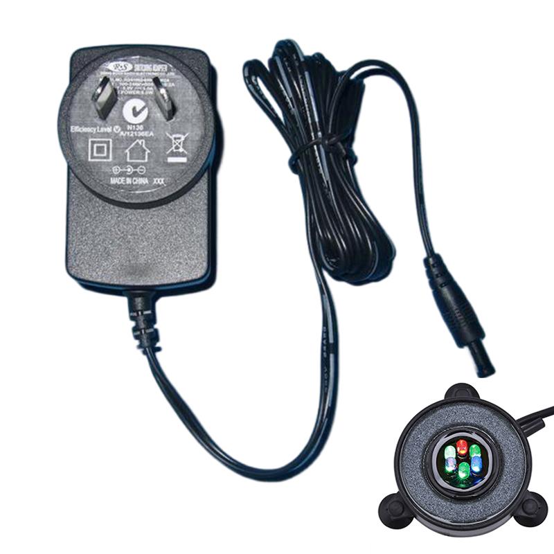 Светодиодный аквариумный воздушный пузырьковый светильник, воздушный пузырьковый каменный диск для аквариума, изготовление кислородного освещения, изменение цвета