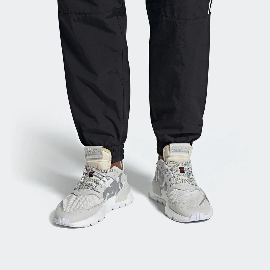 adidas Nite Jogger (Unisex) Crystal White / Crystal White / Cloud White Casual Shoes EE5855