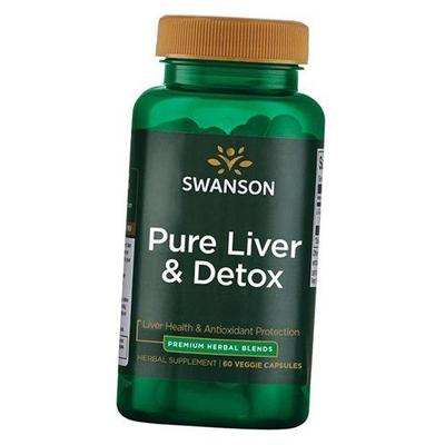 Здоровая печень и детоксикация, Pure Liver & Detox, 60вегкапс (71280017)