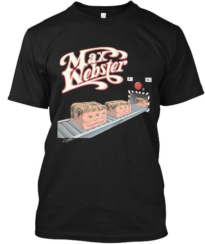 NEW Max Webster Canadian Hard Music Graphic Retro Vintage Logo T-SHIRT S-5XL Unisex T-Shirt