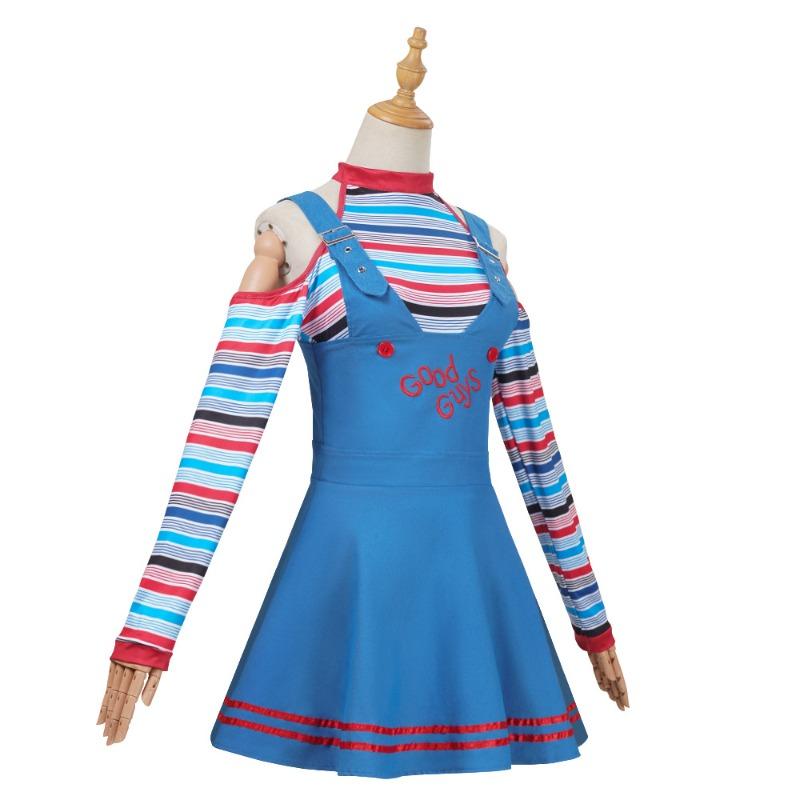 Костюм циркового клоуна костюм на Хэллоуин возрождение ужасы призрак ребенок горничная платье на подтяжках