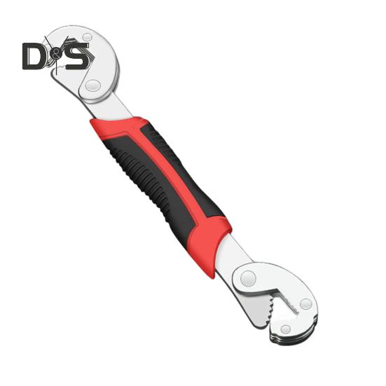 Многофункциональный разводной ключ с нескользящей ручкой, портативный кран, раковина, сантехнические инструменты, набор ключей