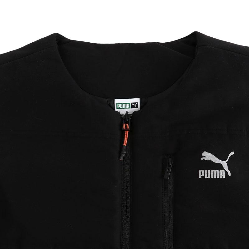 Puma Межзвездный Стеганый Жилет Повседневный Сохраняющий Тепло Жилет Черный Мужской 530284-01