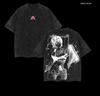 HUNTER×HUNTER Manga Printed T Shirt Shizuku Anime Vintage Washed T-shirt Oversized Pure Cotton Streetwear Men Women Clothing