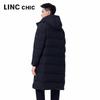 Jinyujie 2025 Unisex Long Goose Down Puffer Jacket