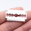 2 шт. 39x21 мм Античный серебристый цвет Шармы-лезвия для ручной бритвы Аксессуары для изготовления ювелирных изделий ручной работы
