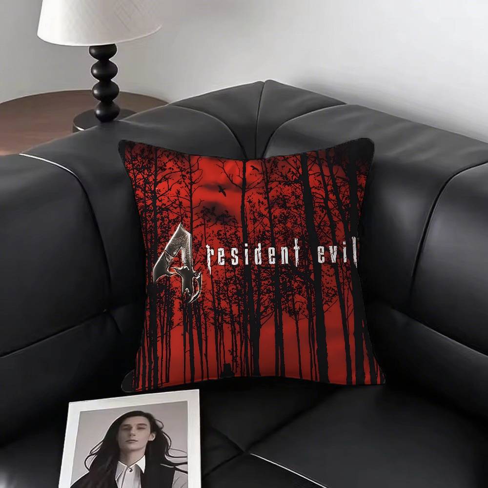 Resident-Evil 8 Village Игровая Наволочка Квадратная Подушка Спальня Диван Отдых Комфорт Подушка Автомобиль Гостиная Домашний Декор