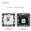 BSEED Plastic Frames Modules HDMI ST TL CAT6 Socket Parts DIY Combination EU FR RU Standard Sockets USB Typle-C Charge E-Series