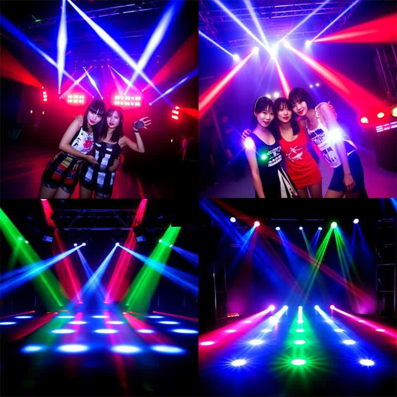 LED 8-Eye Spider Moving Head Stage Light