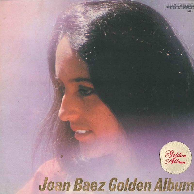 LP Record JOAN BAEZ - Golden Album SR1 VANGUARD 1966 Japan Country/Folk Used