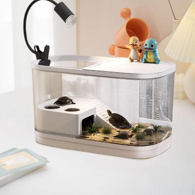 Аквариум для черепах с зоной для баскинга и крышками Рептилии