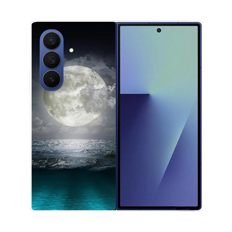 Для Samsung Galaxy Z Fold 7 Fold7 Чехол Роскошный Складной Ударопрочный Защитный Funda для Samsung Galaxy Z Fold 7 Жесткая Задняя Крышка из Поликарбоната