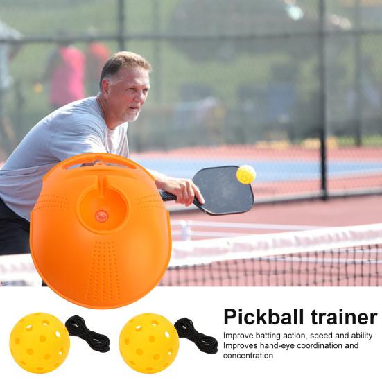 Тренажер для соло-пиклбола, мяч с отскоком и веревкой, высокая прочность, простое в использовании устройство для тренировки пиклбола, тренировочный инструмент