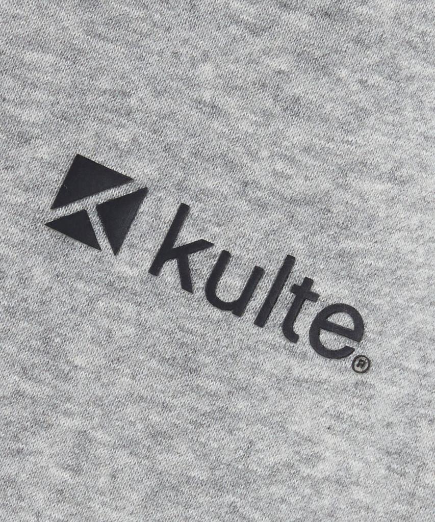 KULTE 811 Standard Fit Leather Icon Sweatshirt Melange Grey