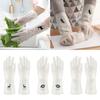 1PAIR Waterproof Household Gloves S/M/L Cleaning Long Gloves for Household Kitchen Washing