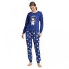 The Snowman Womens/Ladies Polar Bear Christmas Long Pyjama Set