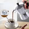 Итальянская алюминиевая кофеварка Moka, европейская кофейная утварь, восьмиугольная кофеварка Moka, бытовая кухонная утварь, доступная для открытого огня