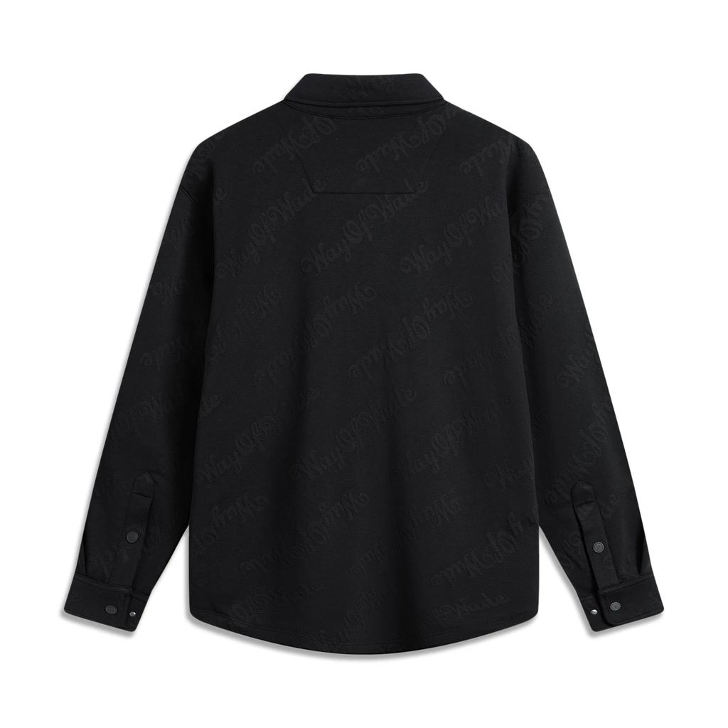 Li Ning Jackets & Coats Men's Black Jacquard AFDV547-1