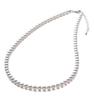 Baby Pearl Necklace Grand Premium Pearl Necklace 38cm 5mm White X Gold [VOTRE COUTURE] Women's