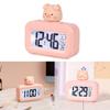 Светодиодный дисплей студенческого будильника для спальни, учебного стола и офиса, надежный для управления временем и будильников