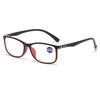 High Quality Square Reading Glasses Ultralight Unisex Anti Blue Light Vision Presbyopic Eyewear for Women Men Fashion Eyeglasses