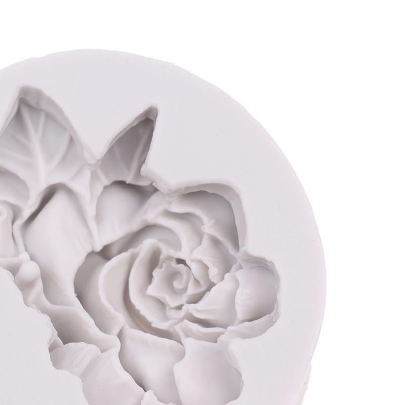 Силиконовая форма в форме цветка Diy Gardenia Plumeria Rubra Форма для мыла и помадки для торта