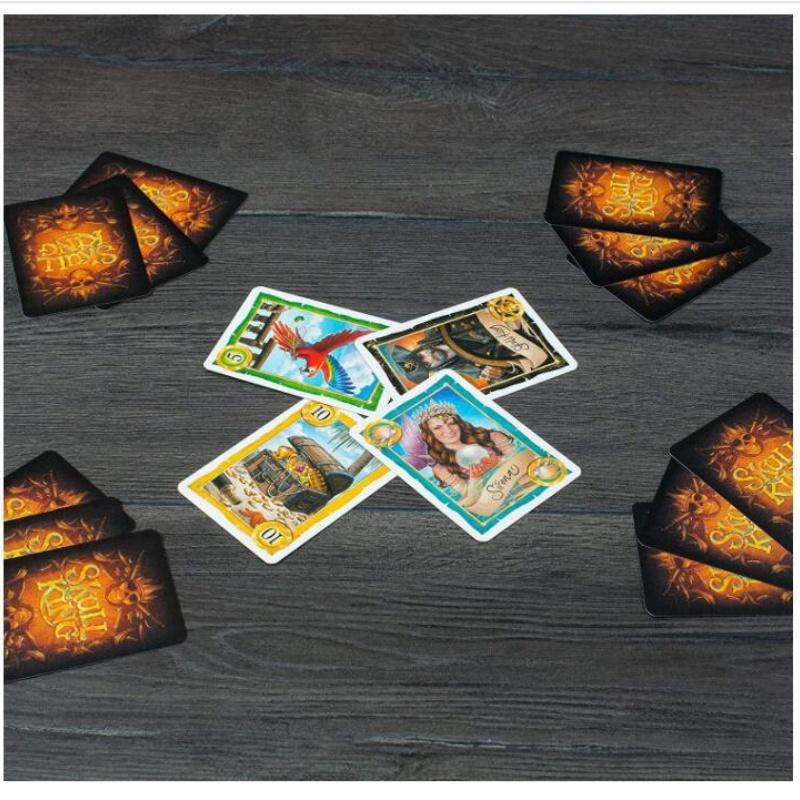 Английская версия Skull King Cover Your Assets Золотая медаль США Ultimate Pirate Ship Board Game