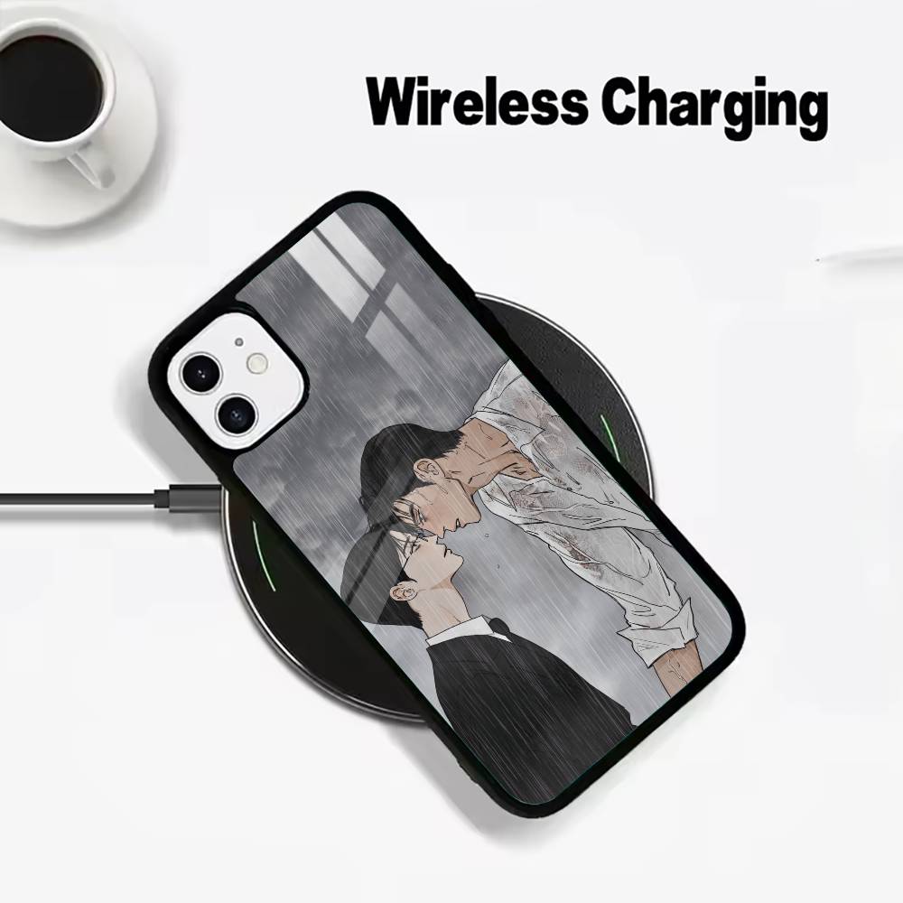 C-Заворожен-Тобой Чехол Для Телефона BL Для IPhone17 16 15 14 13 12 11 Pro Max 16/15/14Plus Чехол Для Беспроводной Зарядки Funda