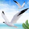 1PC Fake Artificial Feathered Seagull Decoy Realistic Seagull Garden Decor