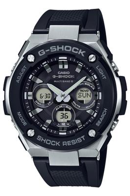 Casio Солнечные часы Черные G-Shock G-STEEL Радиоуправляемые GST-W300-1AJF Мужские