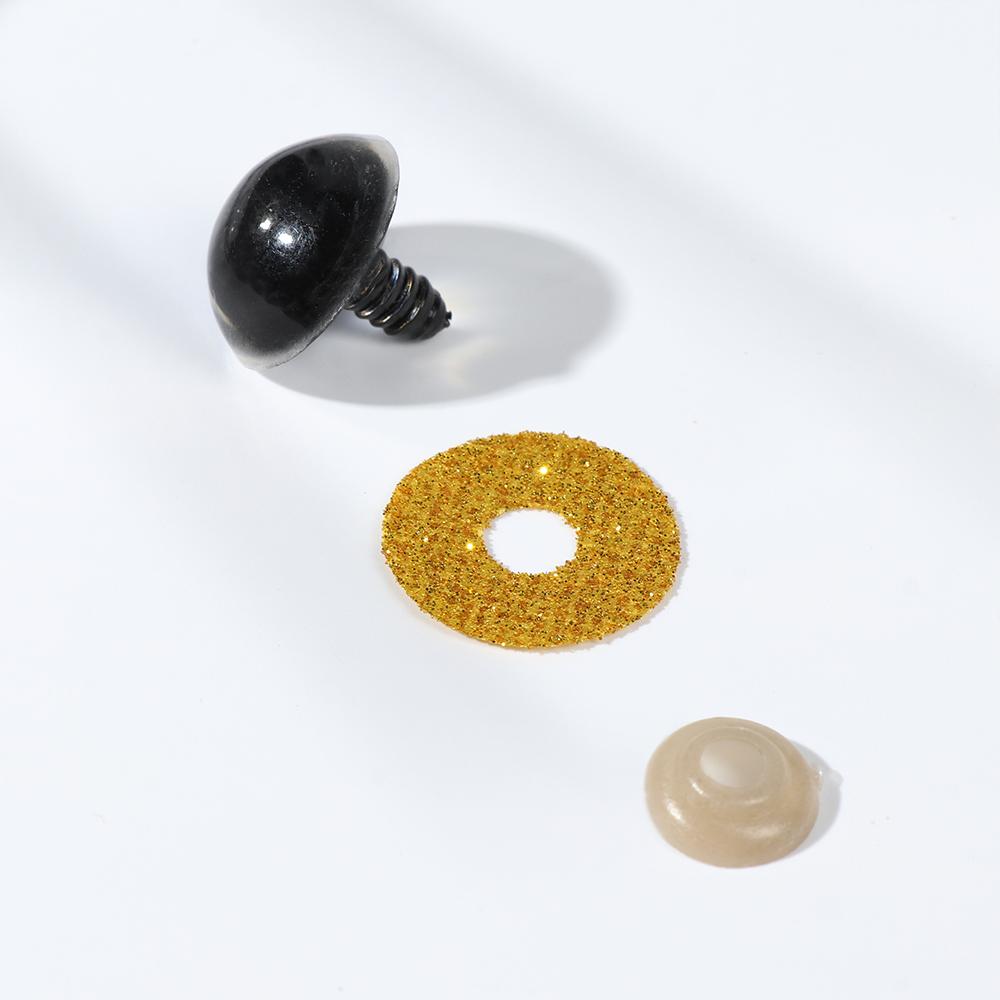 Кукольные чучела с блестками, кукольные глазные яблоки, сверкающие кукольные глаза, плюшевые игрушки, аксессуары, круглые безопасные глаза